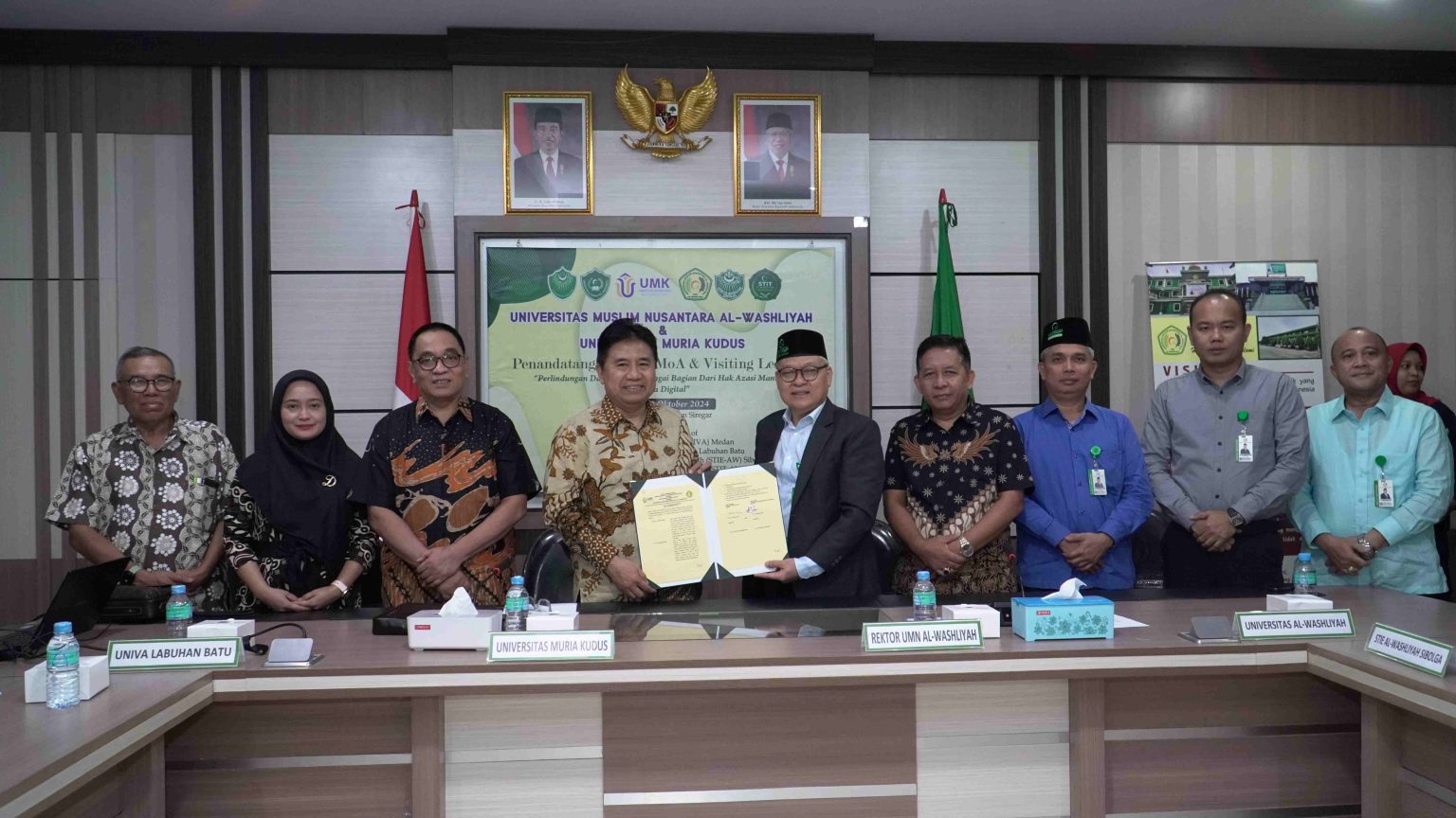 Perguruan Tinggi Di Lingkungan Al Washliyah Tandatangani MoU & MoA Dengan Universitas Muria Kudus