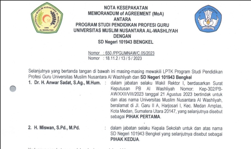 SD NEGERI 101943 BENGKEL
