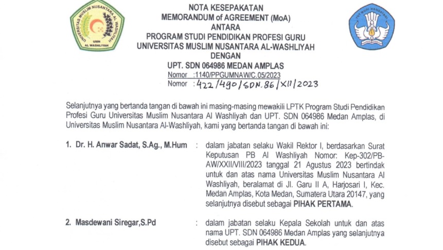 UPT SDN 064986 Medan Amplas