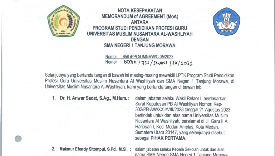 SMAN 1 Tanjung Morawa